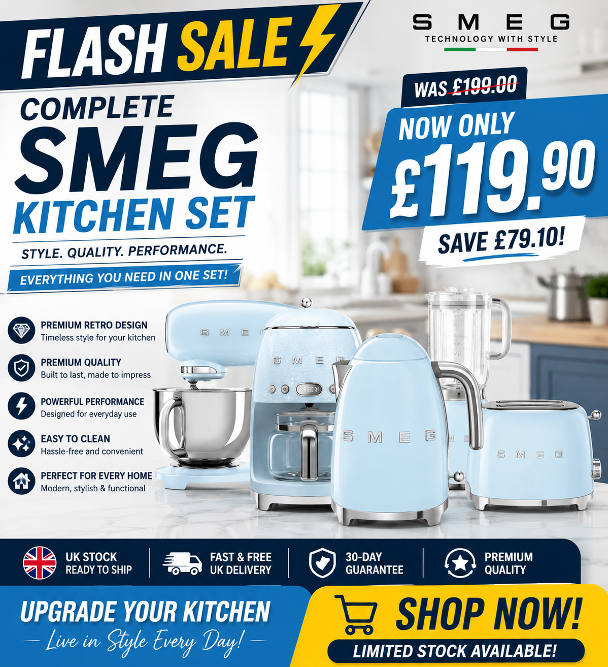 Luxury Kitchen Collection – Complete Premium Appliance Set